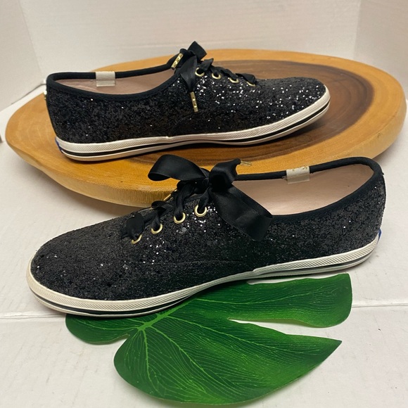 Kate Spade x Keds Glitter Classic Sneakers - Picture 2 of 7
